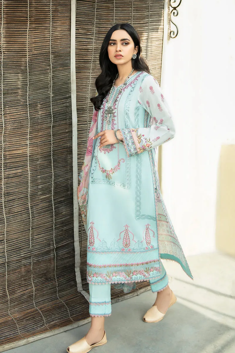 Aabyaan Luxury Lawn Collection 2022 – ZOBIA (AL-04)