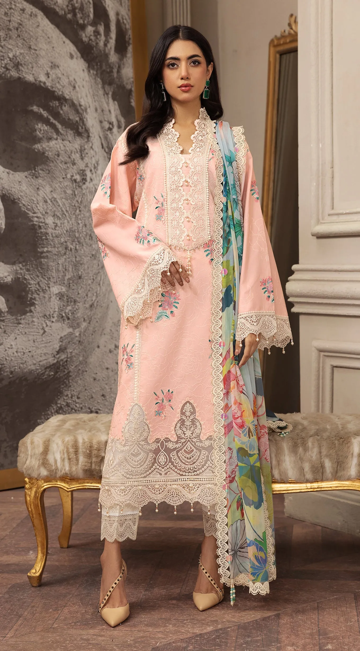 Anaya by Kiran Chaudhry Luxury Lawn Eid Collection – SEHAM