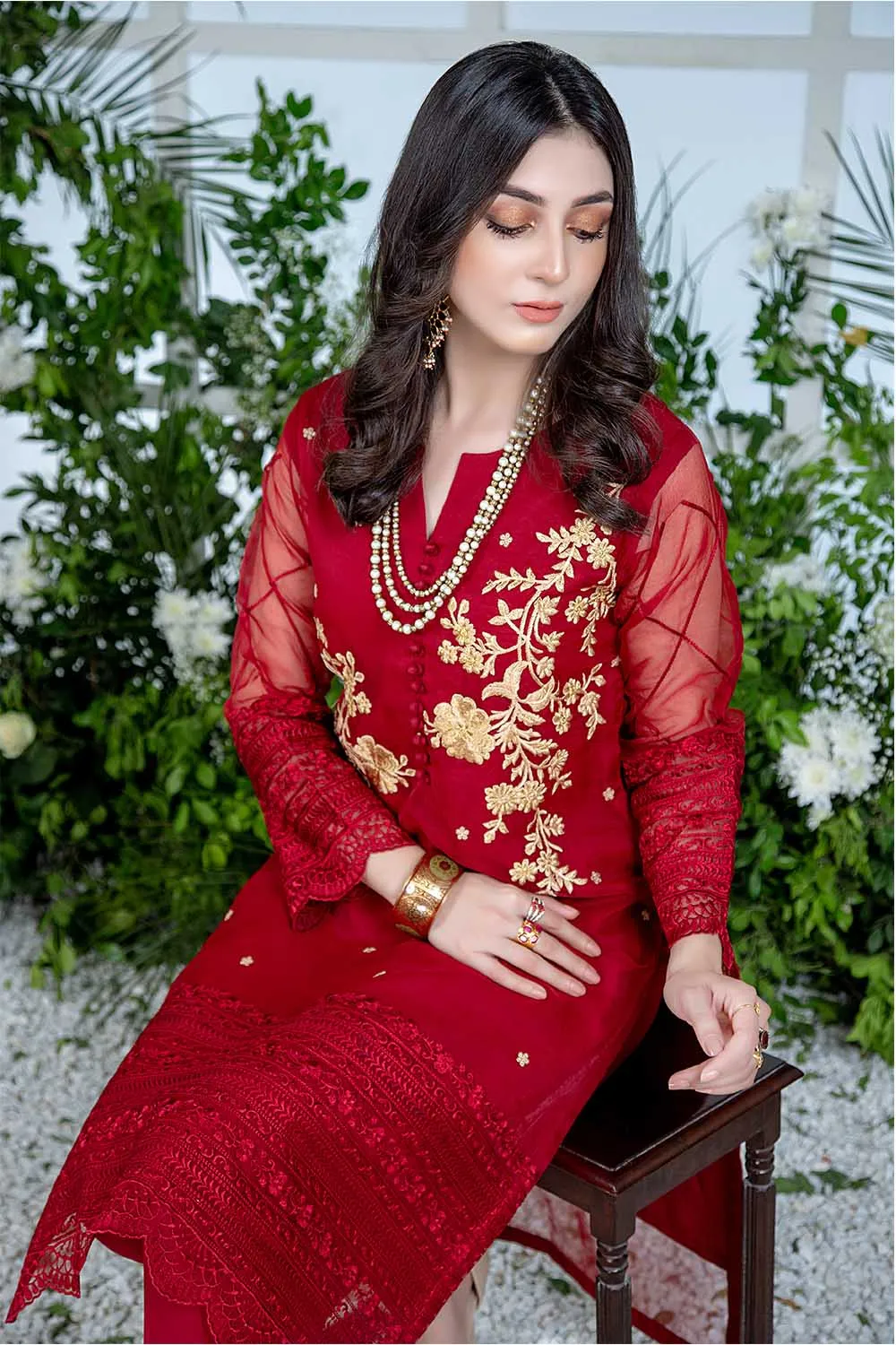 Azure Luxury Formal Shirt Collection – Metallic Rouge