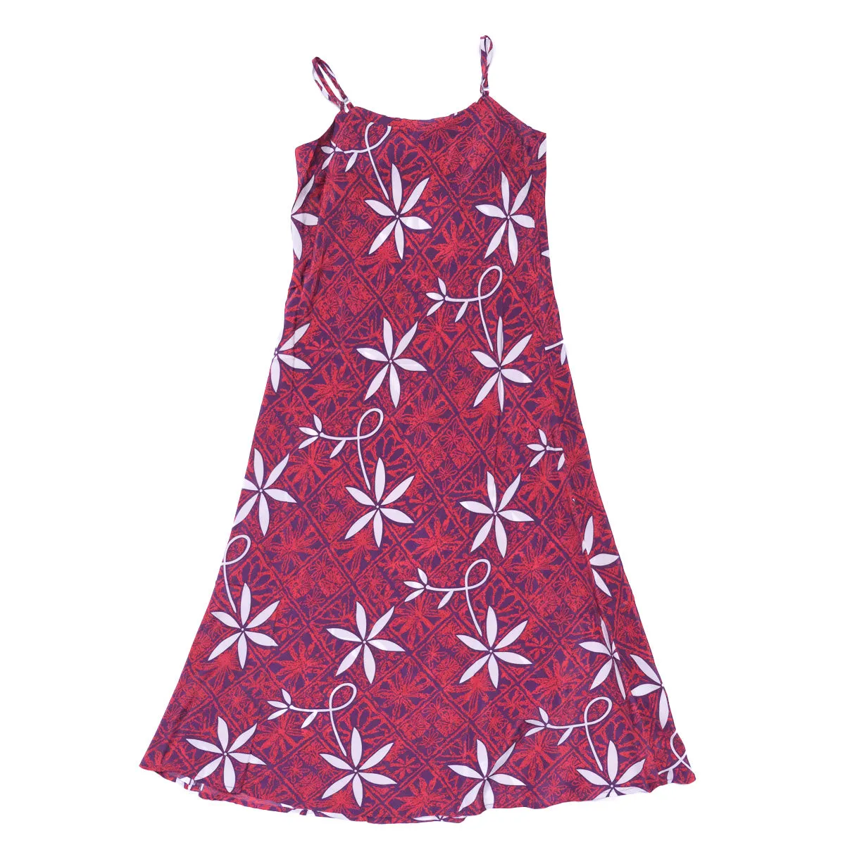 Blue Hawaii (Slip Dress) - Red