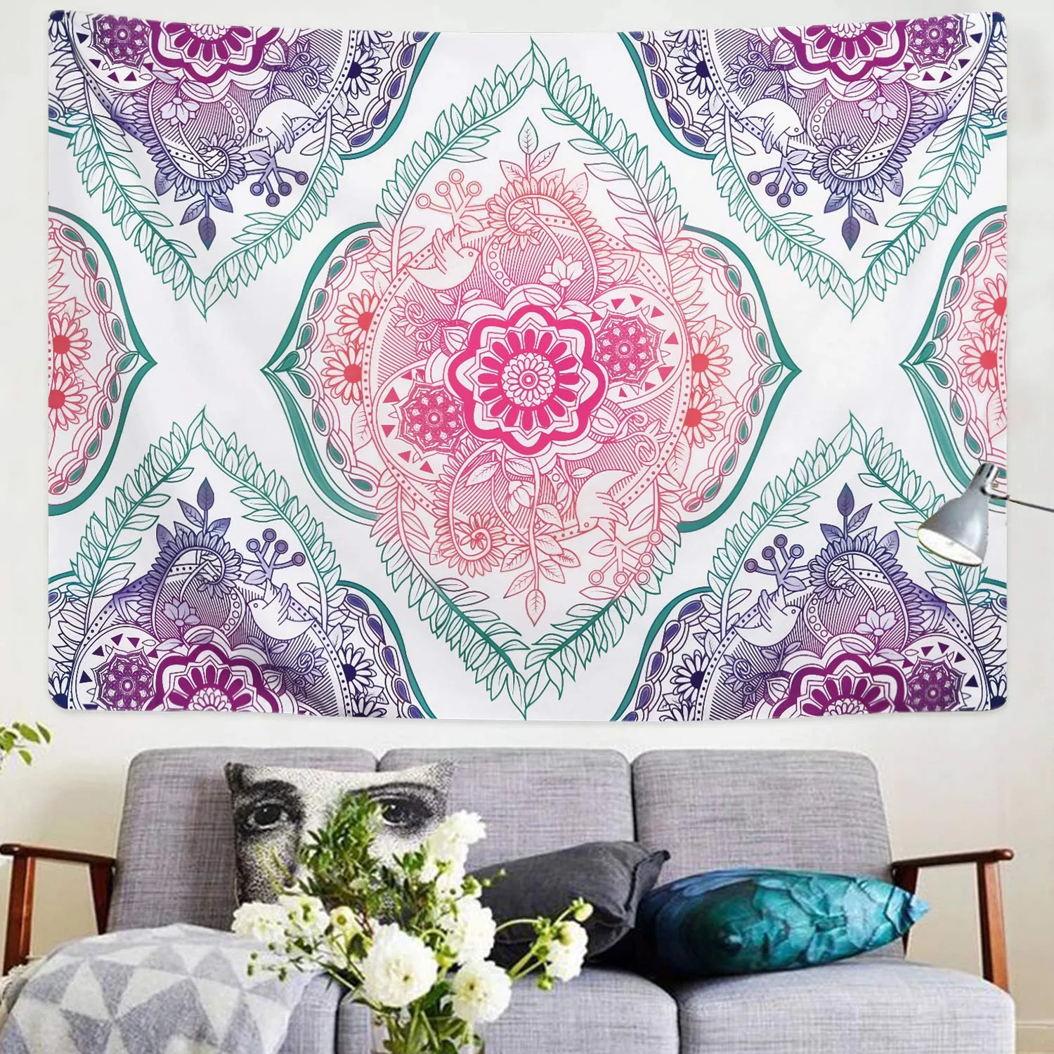 Bohemian Paisley Tapestry