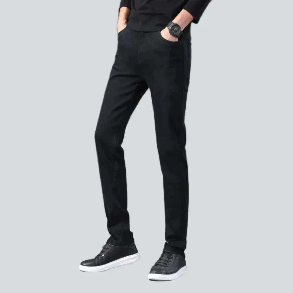 Business style stretch men's jeans