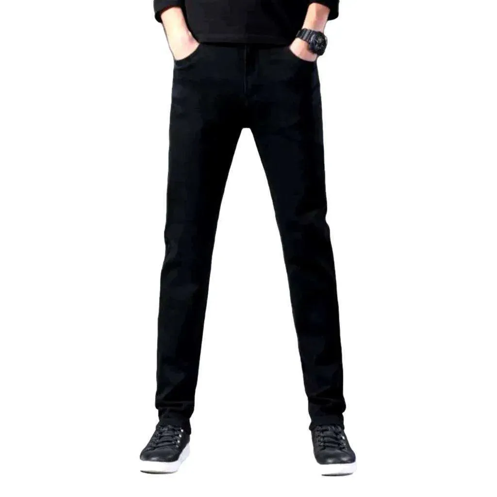 Business style stretch men's jeans