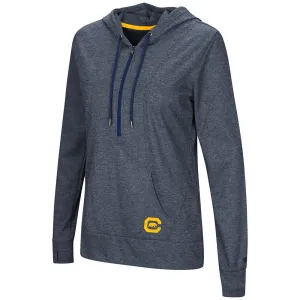 Cal Bears WOMEN'S "Sugar" 1/2 Zip Thermal Hoodie T-Shirt