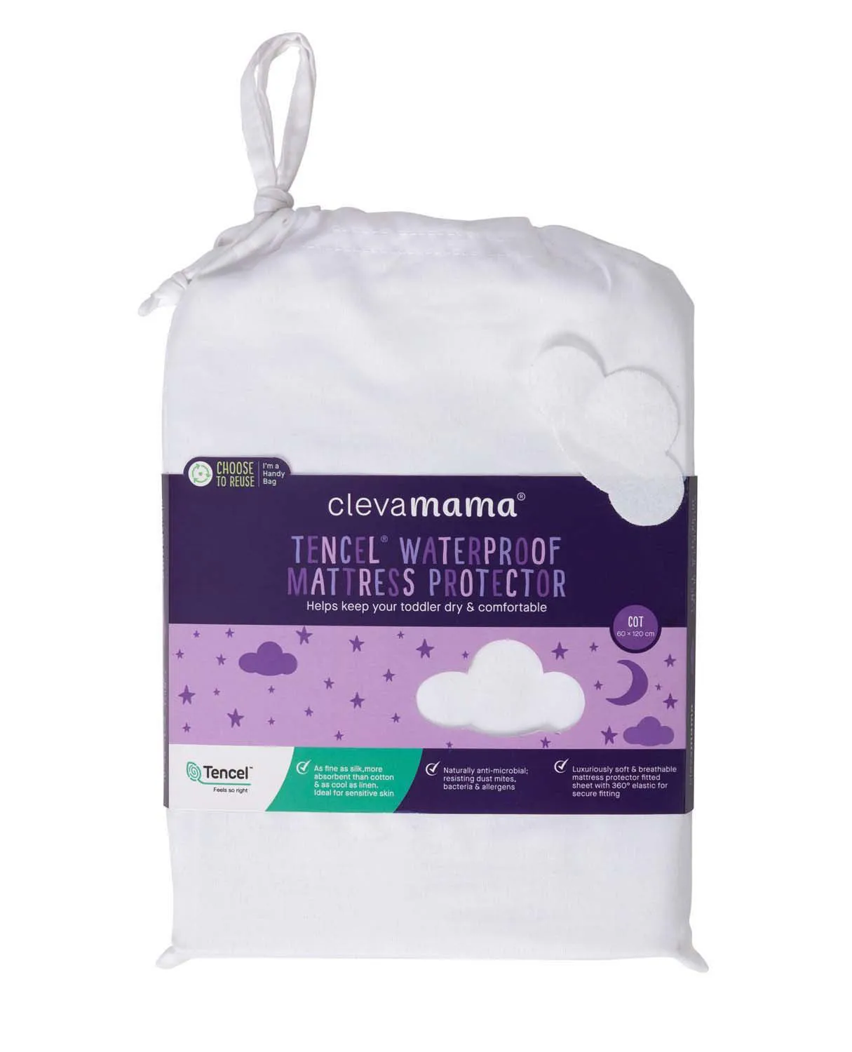 Clevamama Tencel Waterproof Mattress Protector