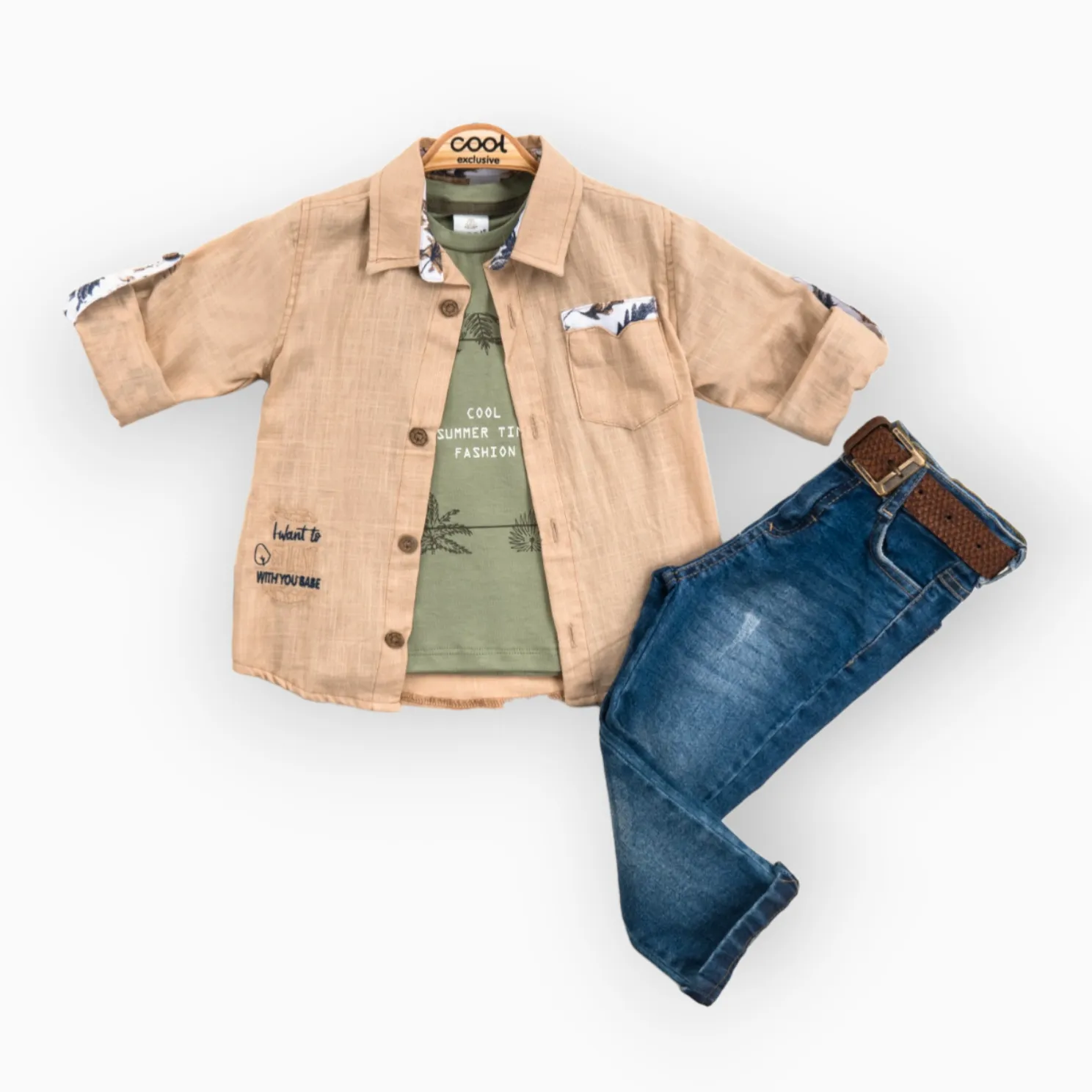 Cool Money Boys Casual Set