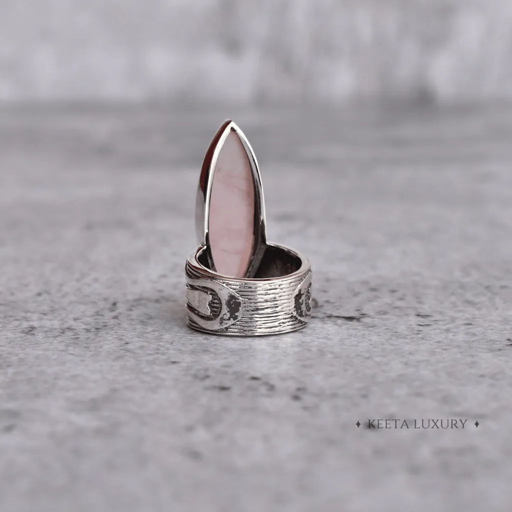 Gypsy Dreams - Rose Quartz Ring