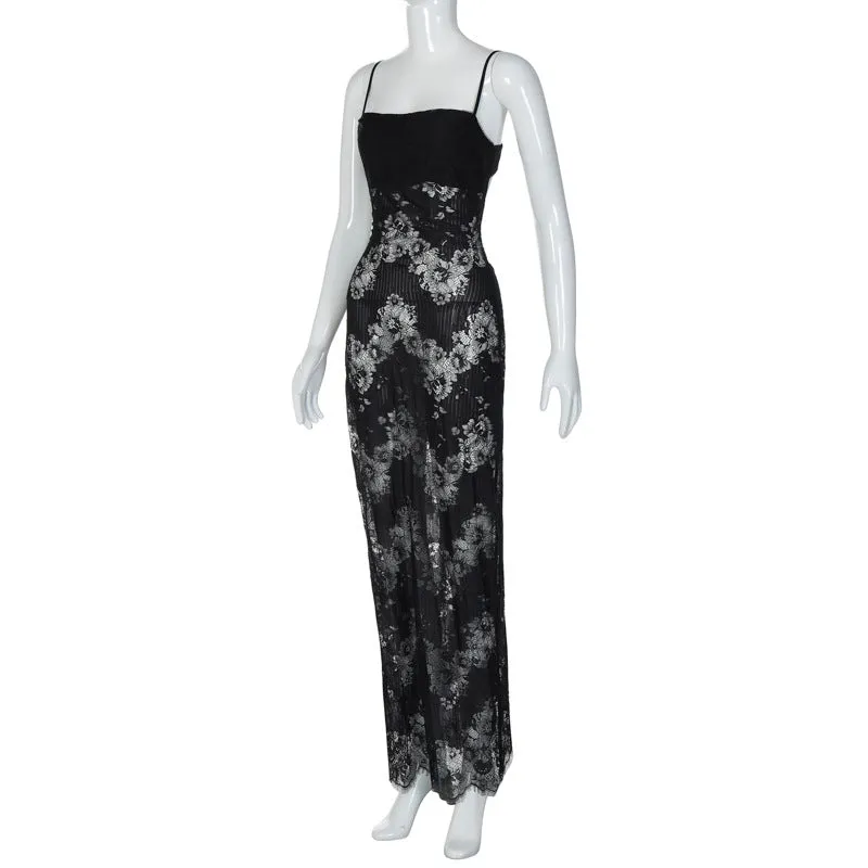 Indy Lace Slip Maxi Dress