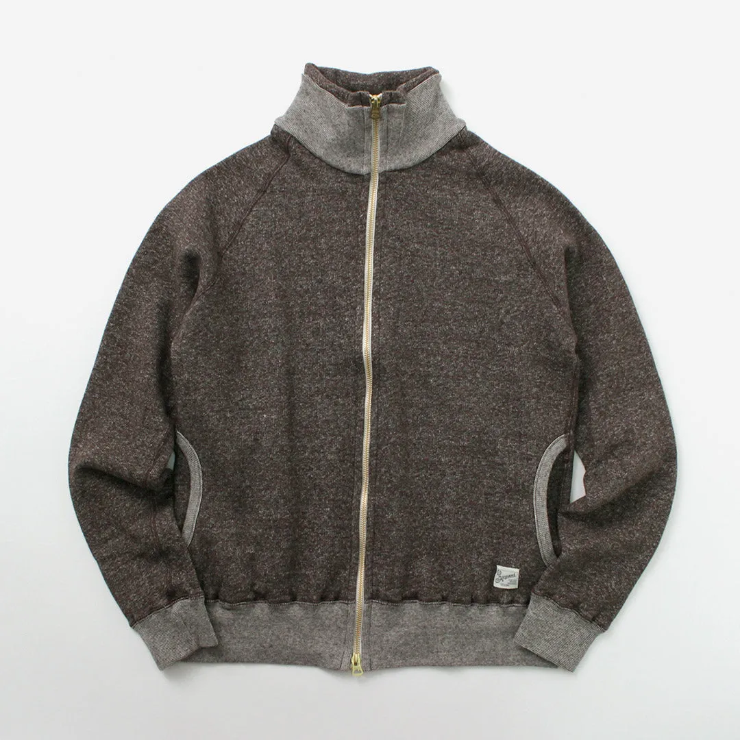 KEPANI / Great Smoky Raffy  brushed-lining stand neck sweatshirt jacket