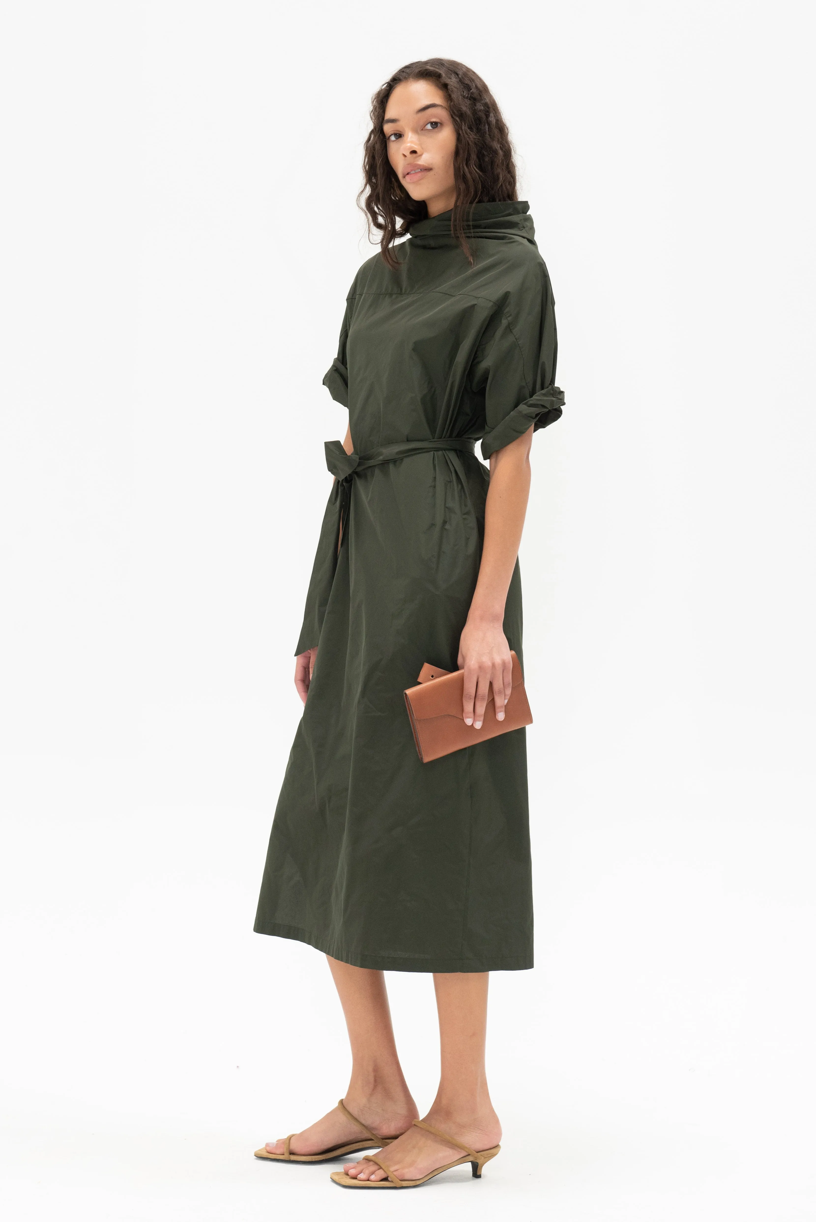 Morena Dress, Military Green