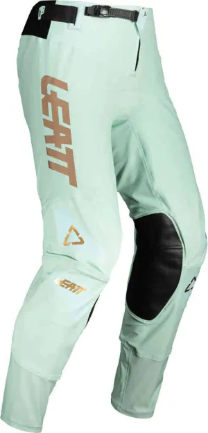 Moto 5.5 IKS Bold Leatt Motocross Pants, White/Green