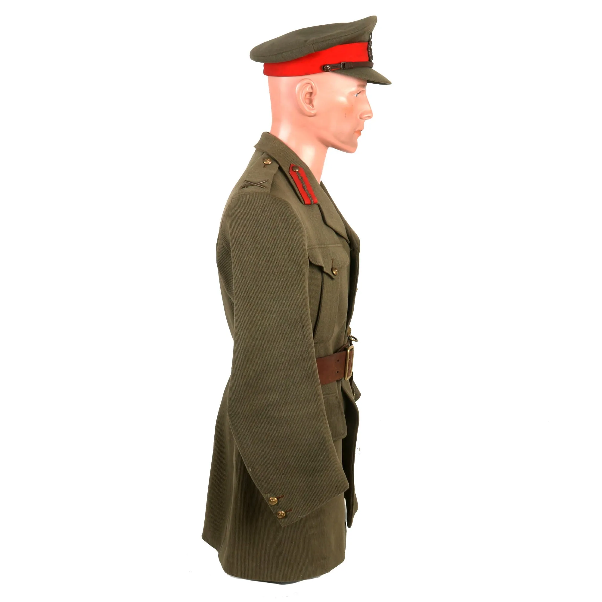 Original British WWI 17th Hussars Brigadier General D’Arcy Legand Bedford Cord Uniform - Formerly Part of the A.A.F. Tank Museum