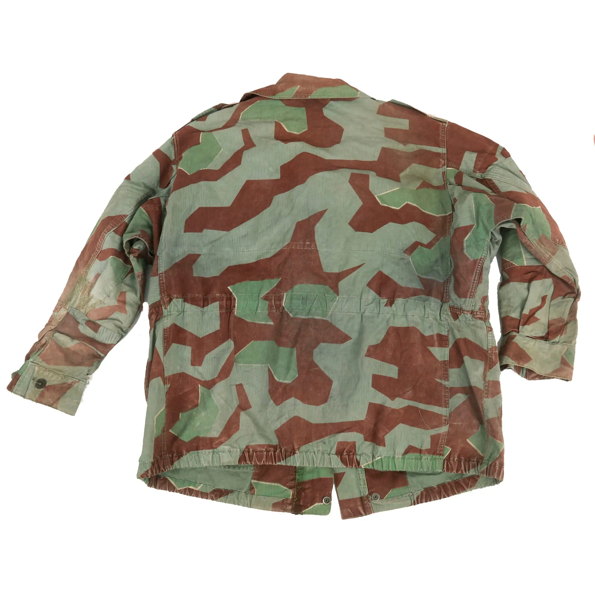 Original German Early Cold War Era West German Circa 1956 Bundeswehr Splinter Camouflage Pattern Field Uniform Set