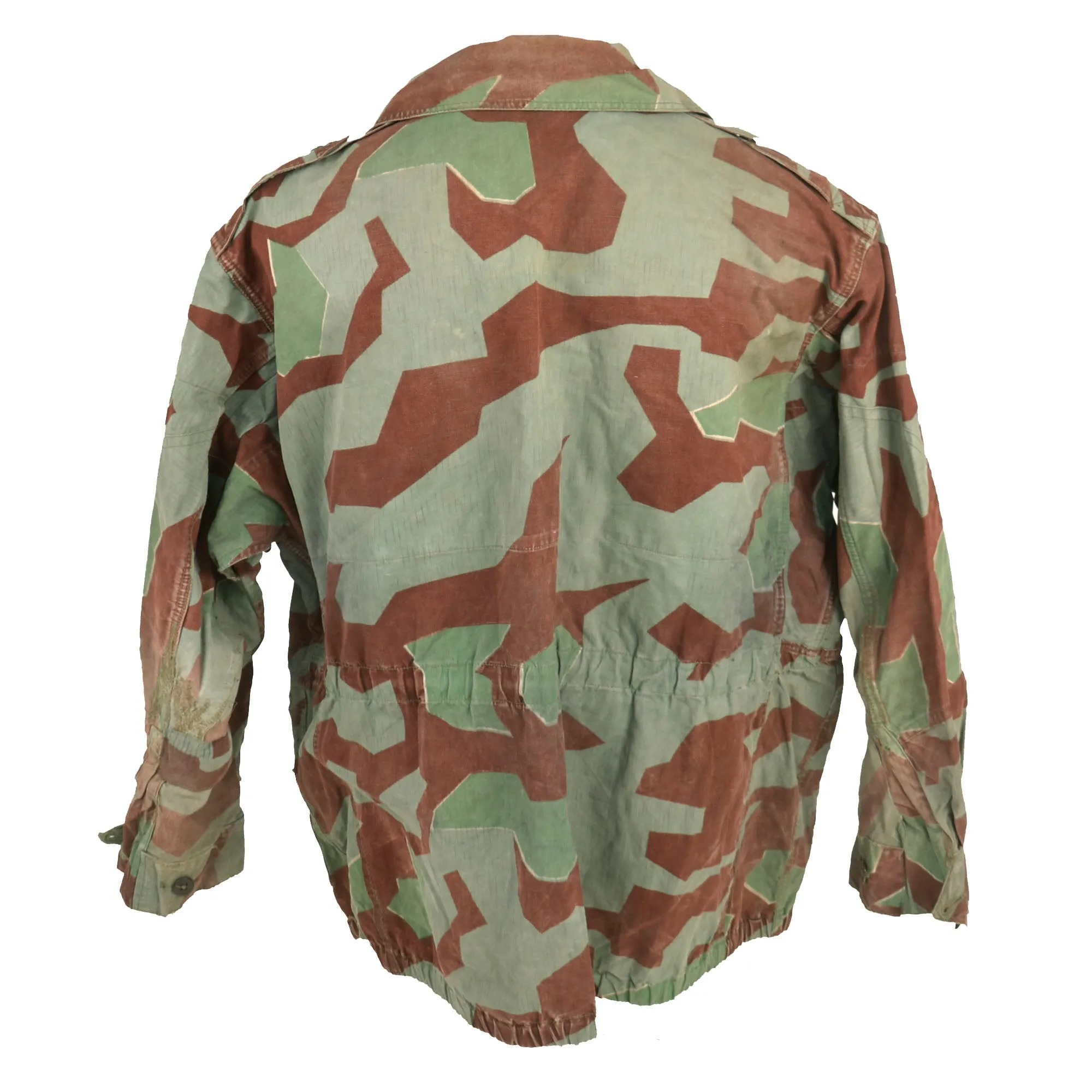 Original German Early Cold War Era West German Circa 1956 Bundeswehr Splinter Camouflage Pattern Field Uniform Set