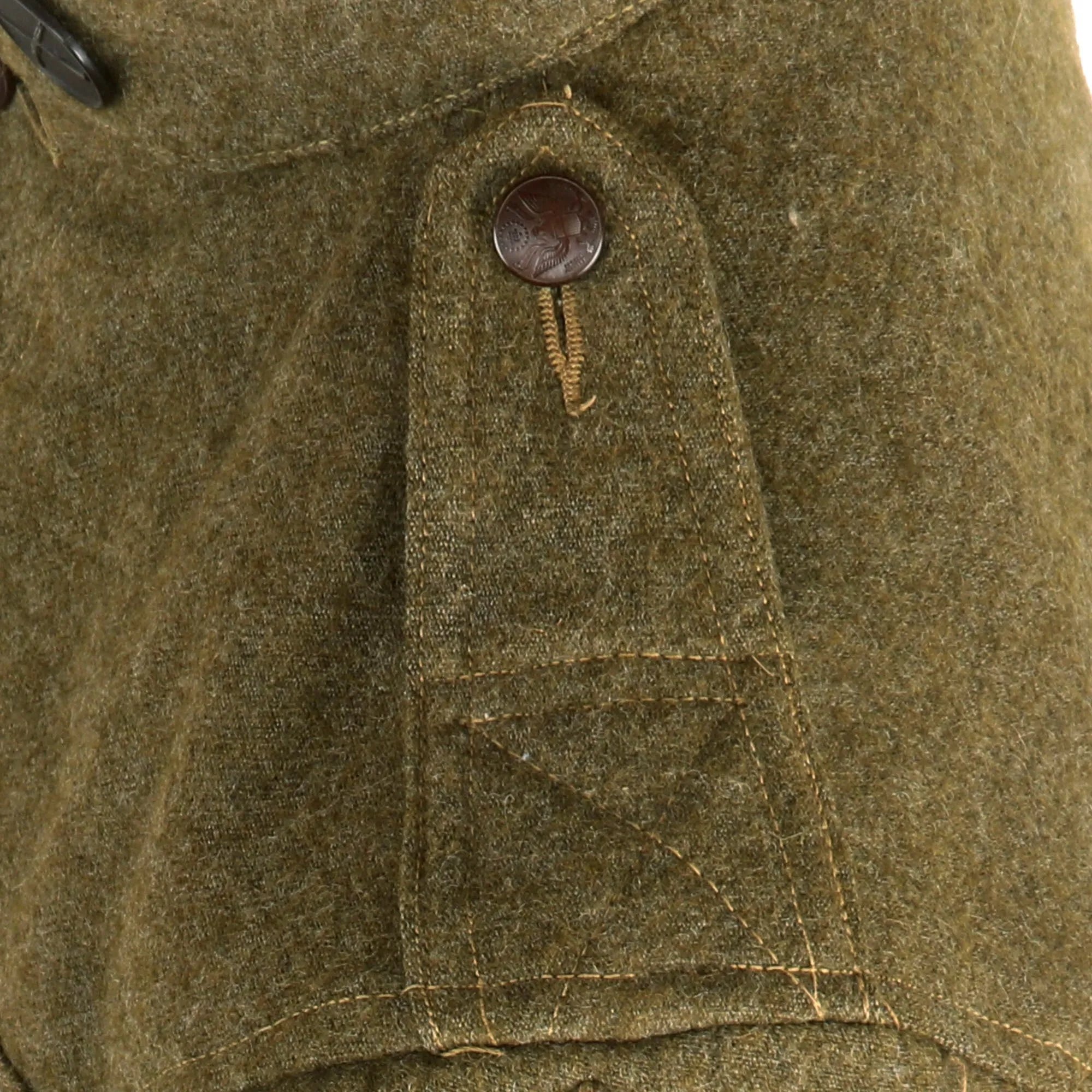 Original Identified US WWI 32nd Division Uniform, Helmet, & Field Gear Grouping - Wounded in Action