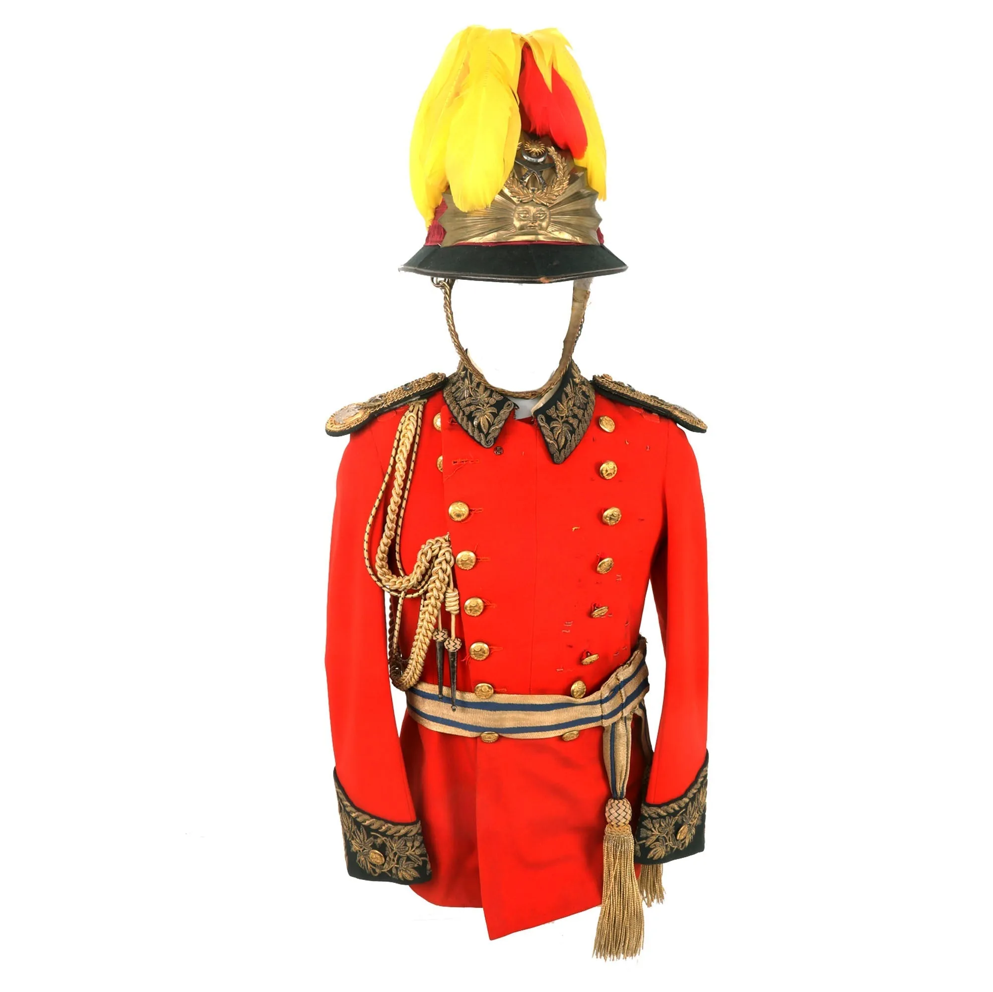 Original Nepalese Pre-WWII Dress Uniform of Maharaja His Highness Mohan Shamsher Jang Bahadur Rana of Nepal GCB, GCIE, GBE, (1885-1967) Prime Minister and Supreme Commander in Chief of Nepal 1948 - 1951