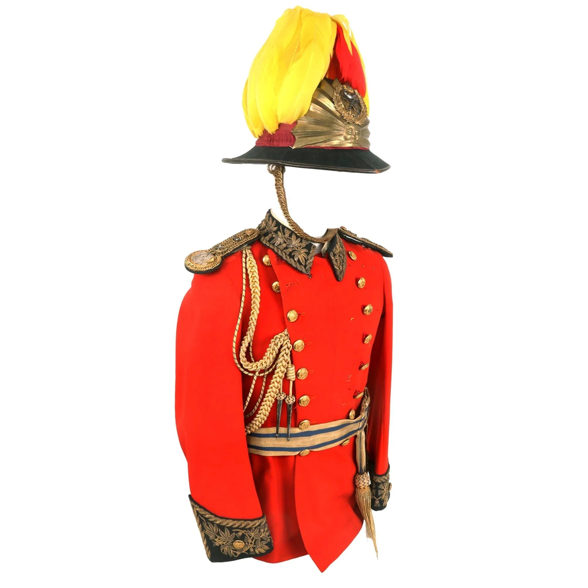 Original Nepalese Pre-WWII Dress Uniform of Maharaja His Highness Mohan Shamsher Jang Bahadur Rana of Nepal GCB, GCIE, GBE, (1885-1967) Prime Minister and Supreme Commander in Chief of Nepal 1948 - 1951