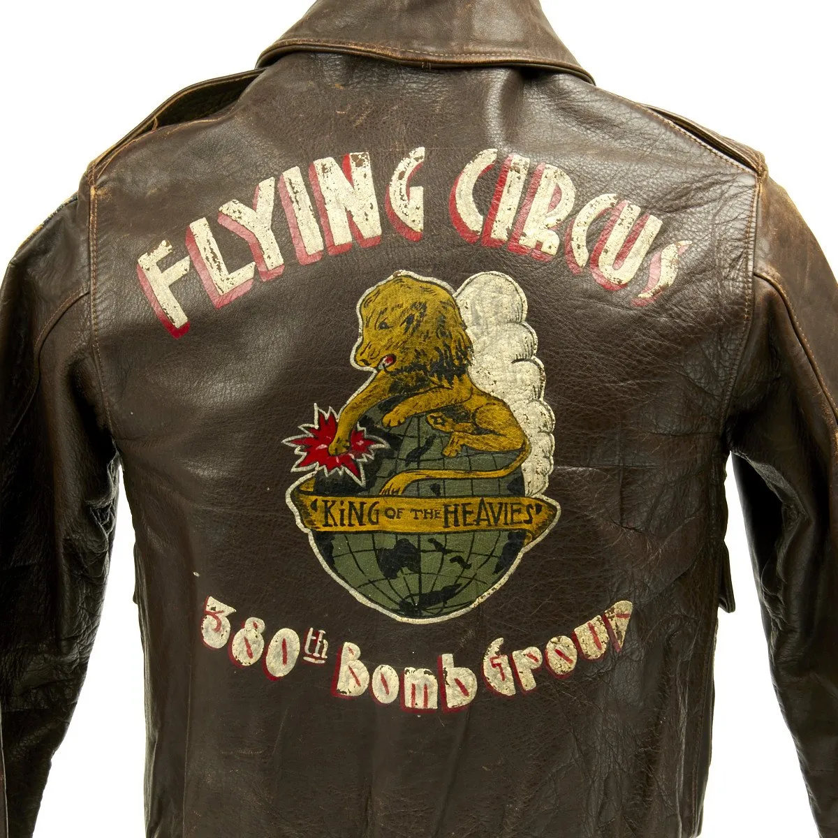 Original U.S. WWII B-24 380th Bomb Group KING OF THE HEAVIES Pilot Uniform Grouping