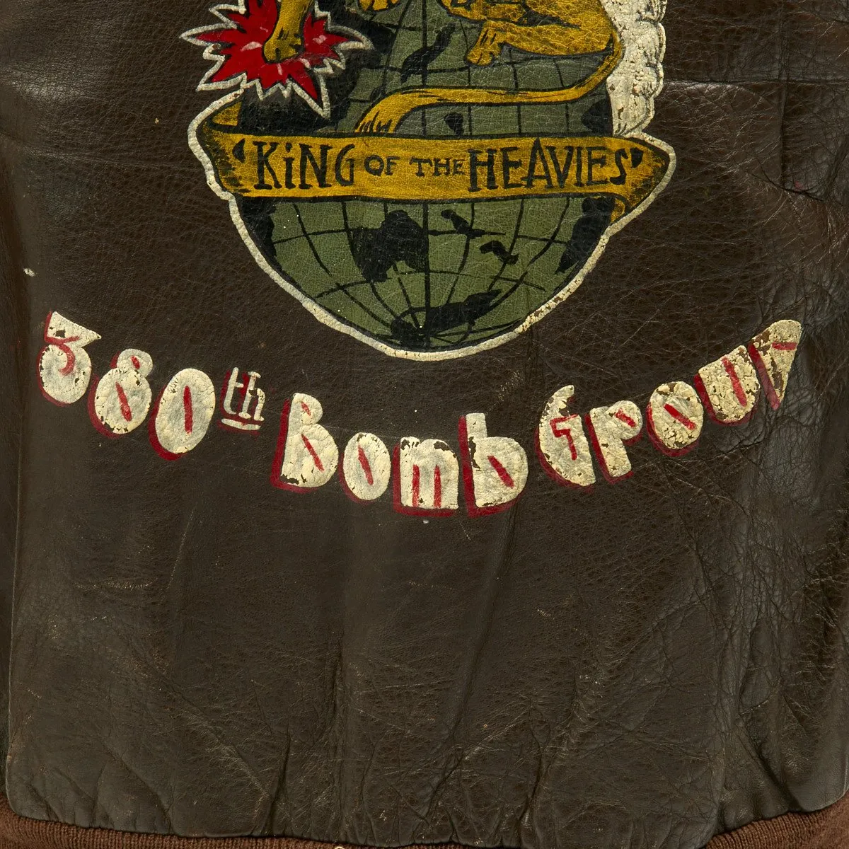 Original U.S. WWII B-24 380th Bomb Group KING OF THE HEAVIES Pilot Uniform Grouping