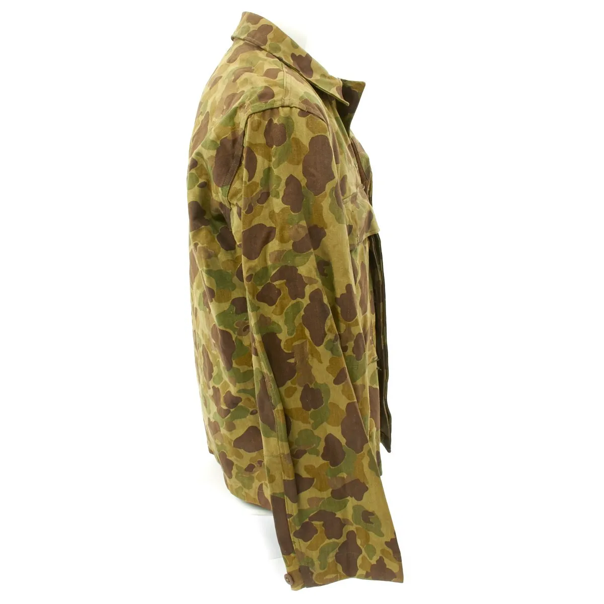 Original U.S. WWII Herringbone Twill Camouflage Jacket and Pants