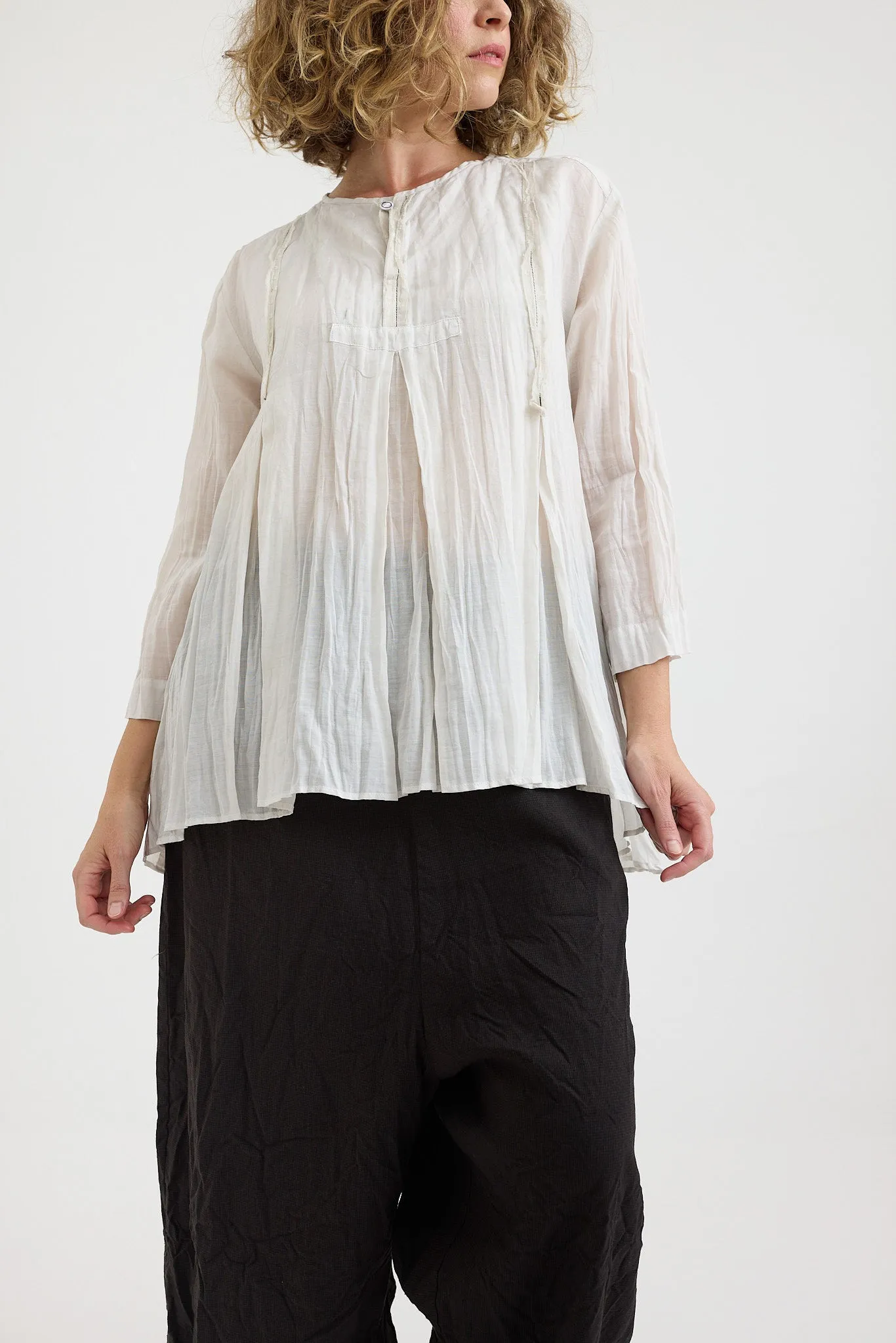 Pas de Calais - Botanical Garment Dye Blouse