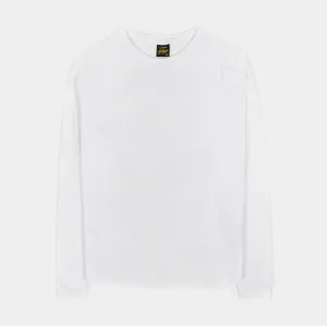 Premium Thermal Mens Long Sleeve Shirt (White)