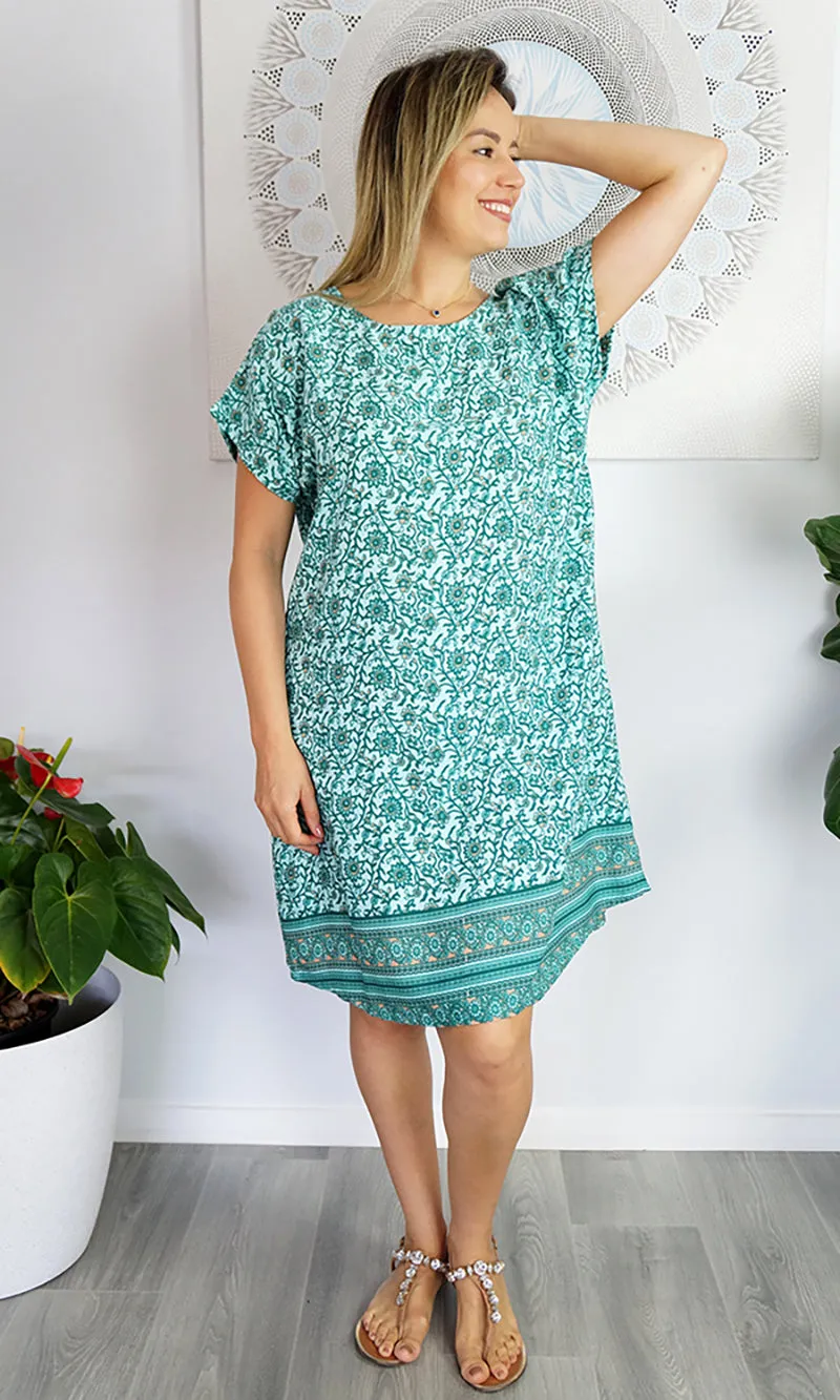 Rayon Dress Michelle Alpine, More Colours