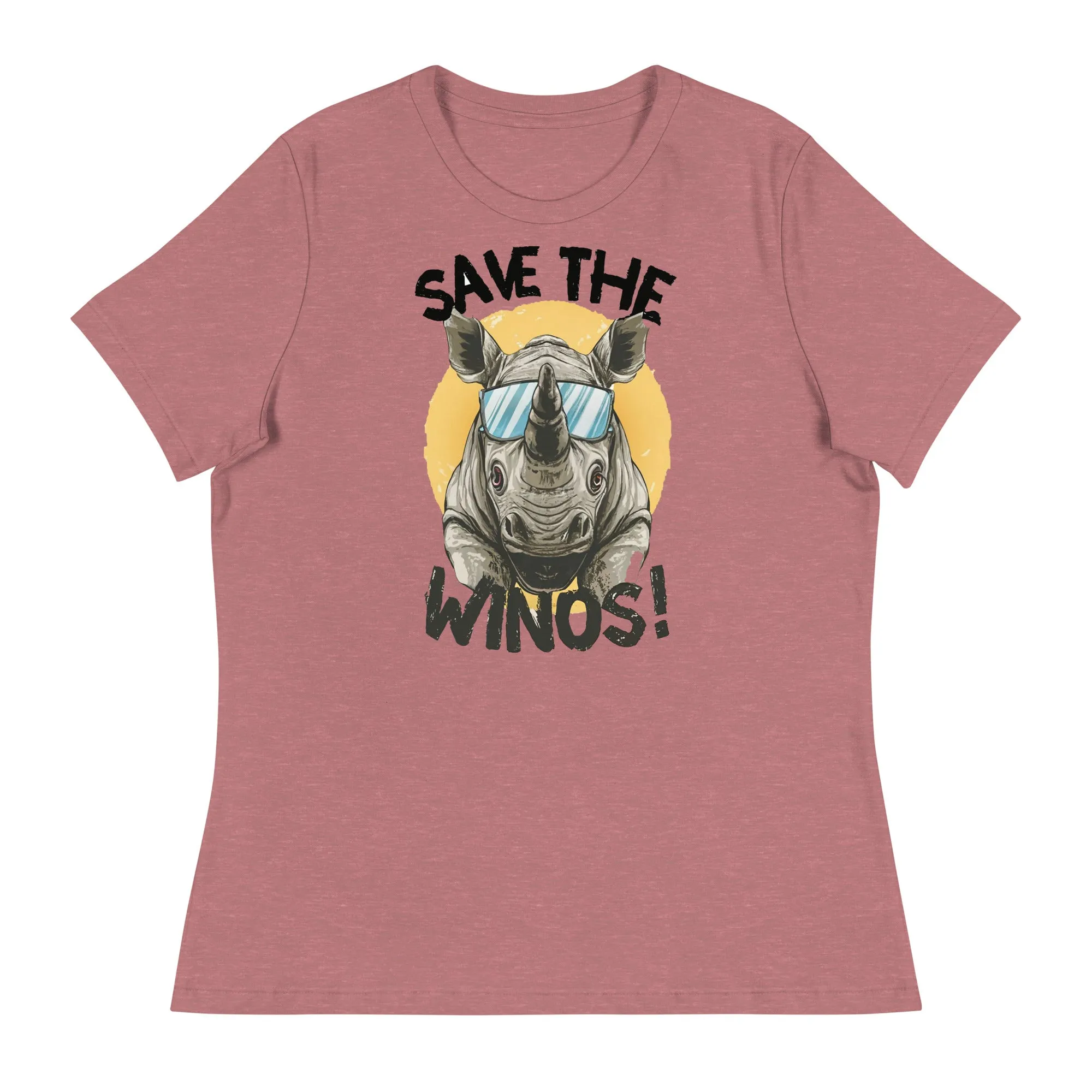 Save the Winos - Women's Relaxed T-Shirt