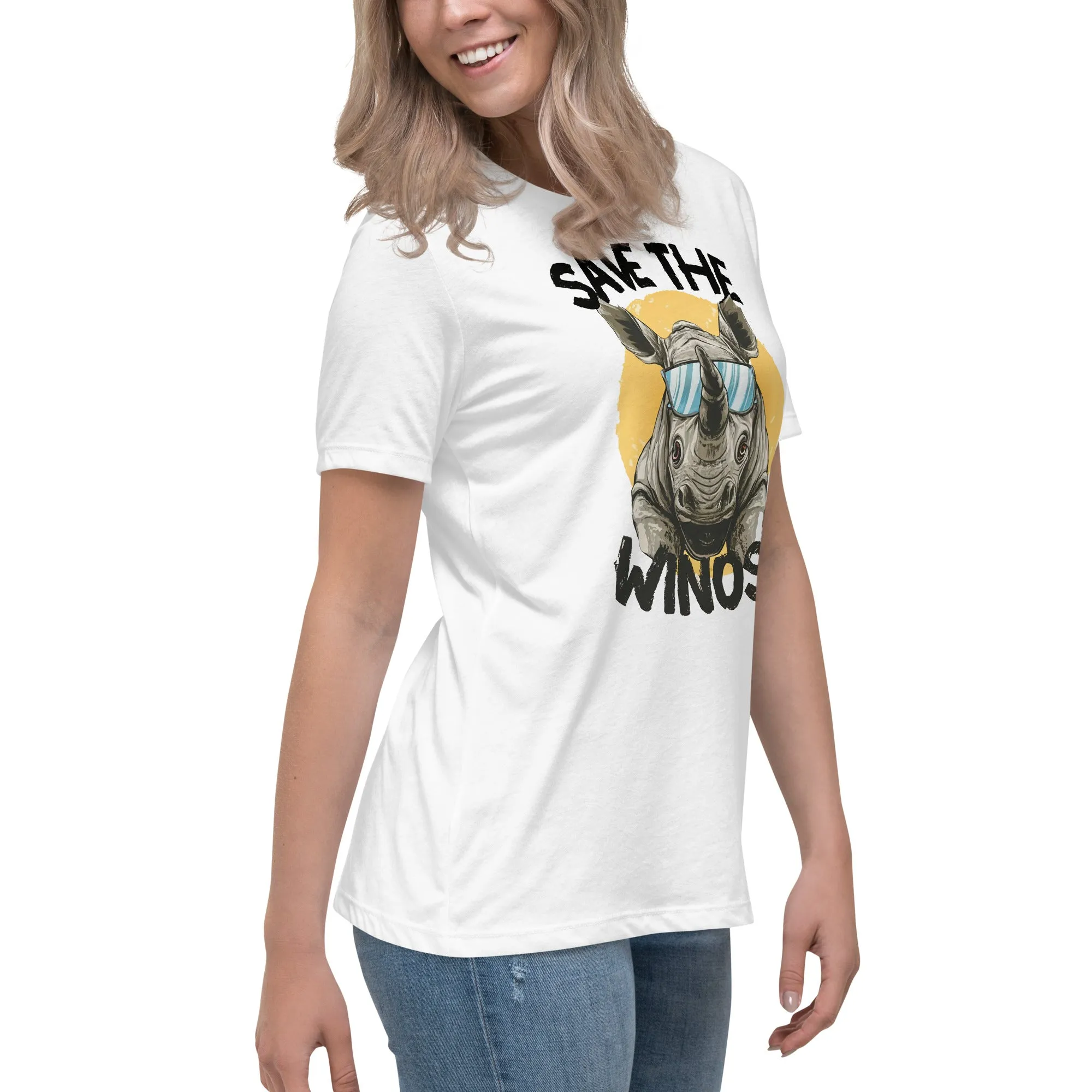 Save the Winos - Women's Relaxed T-Shirt