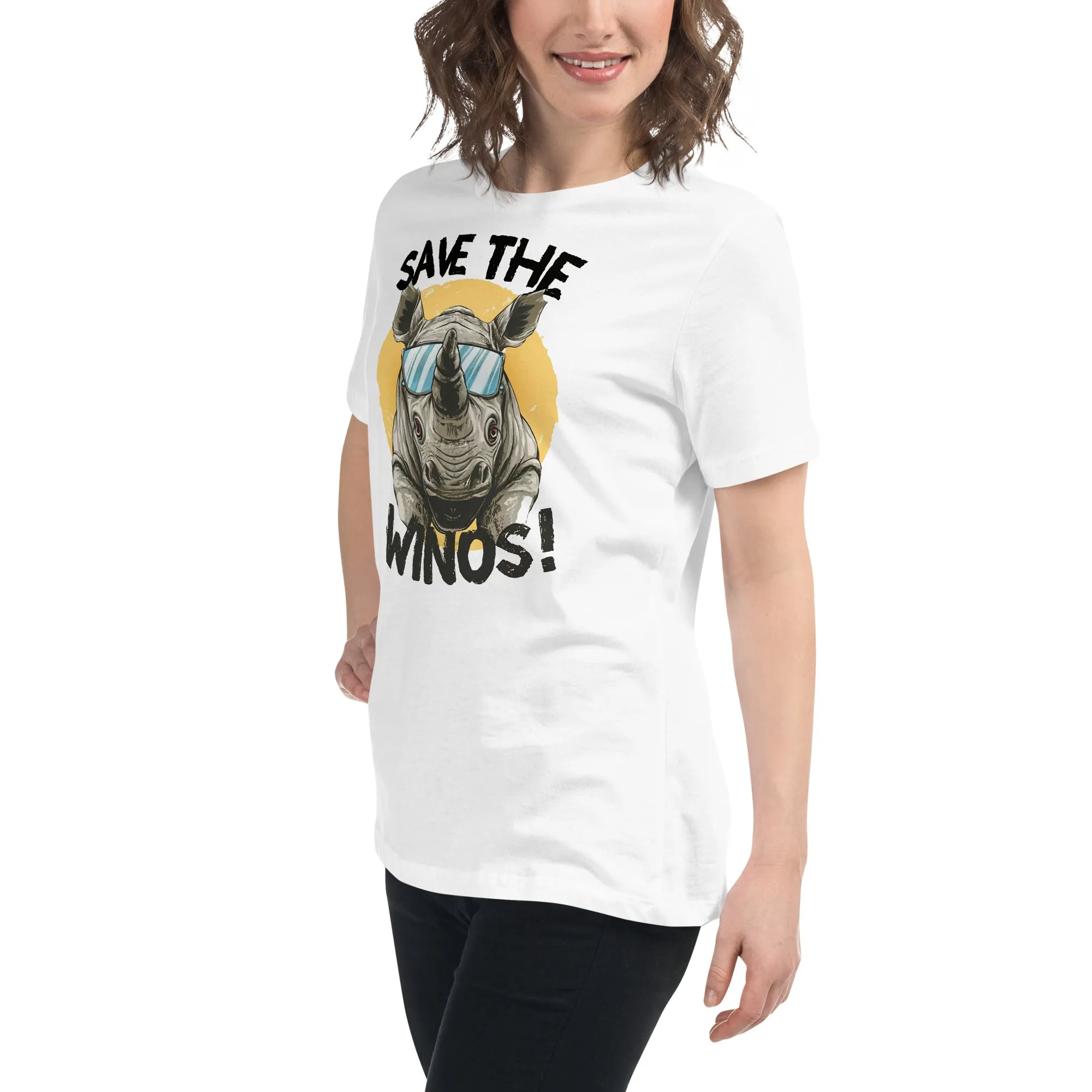 Save the Winos - Women's Relaxed T-Shirt