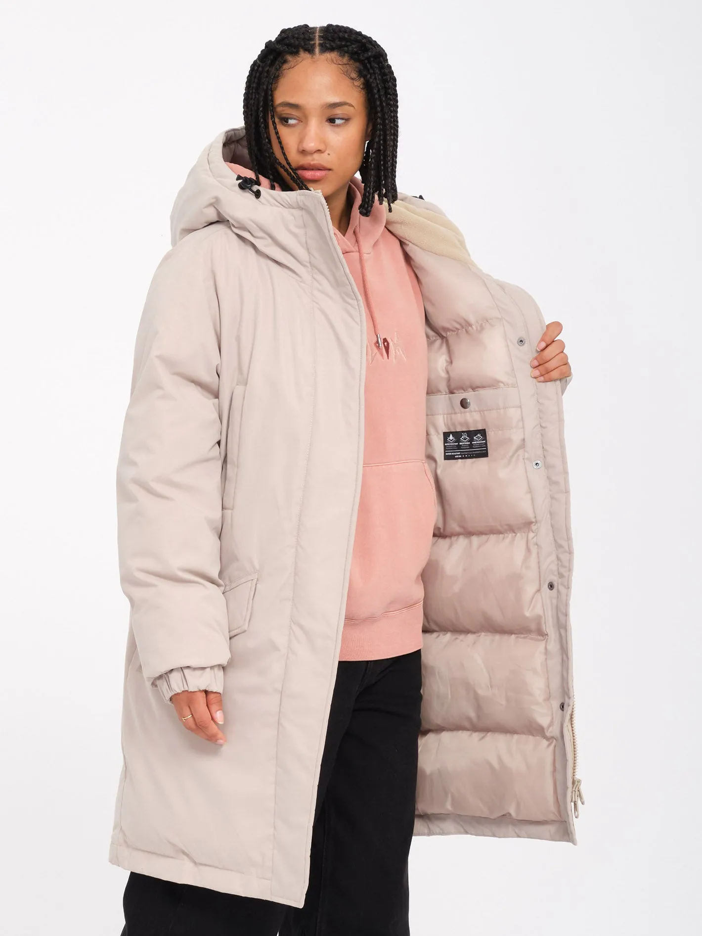 Sleepi Puff Up Parka - Light Khaki