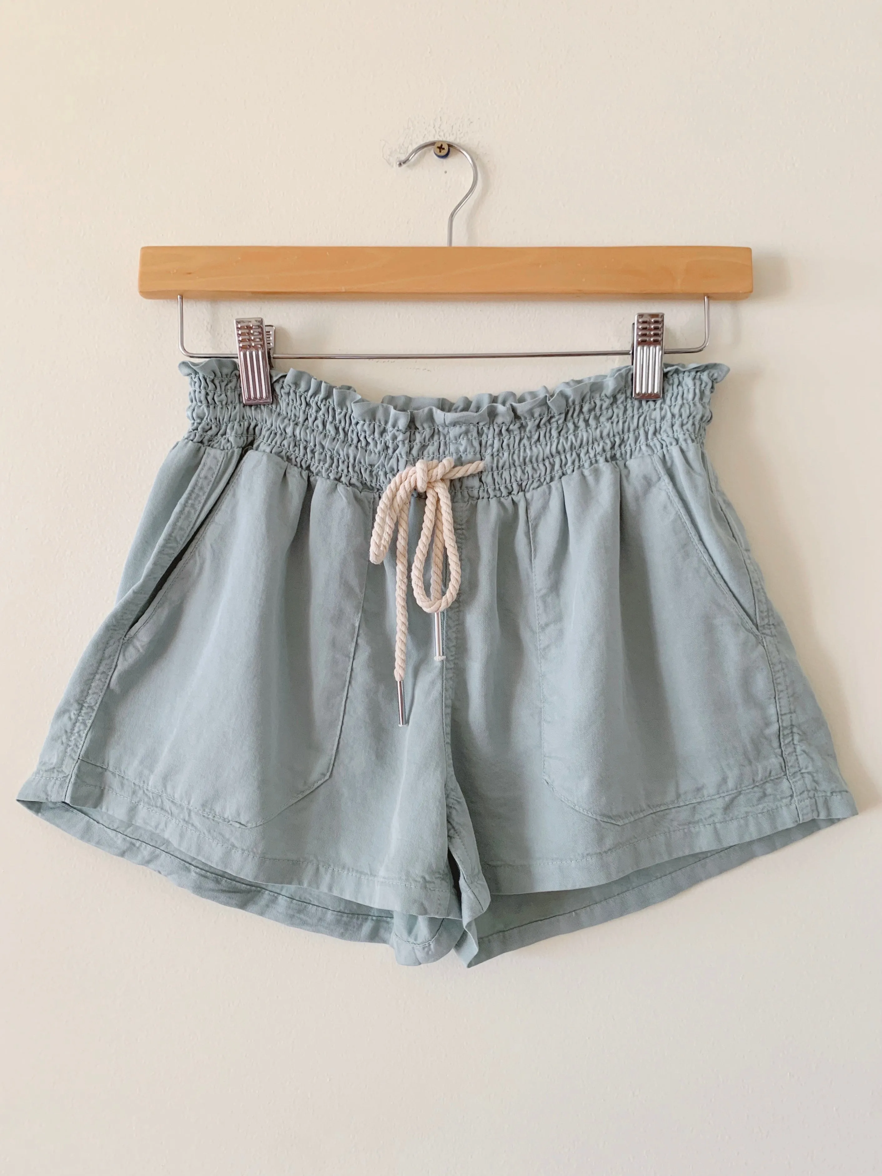 Tencel Chord Tie Shorts (RESTOCKED)