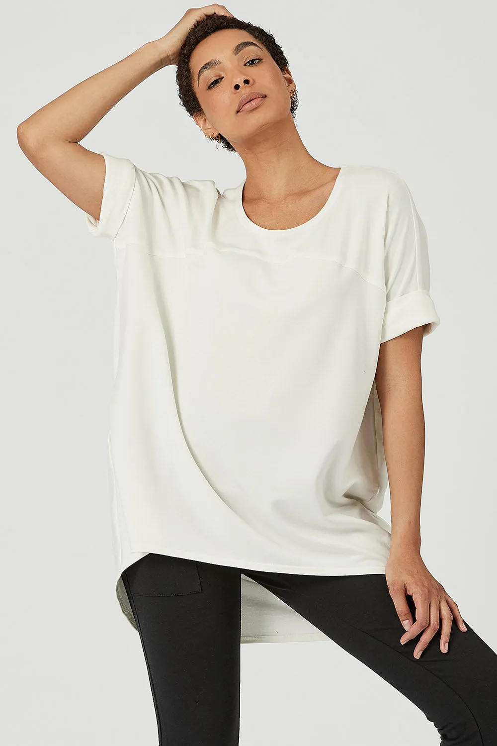 Tencel Slouchy Top