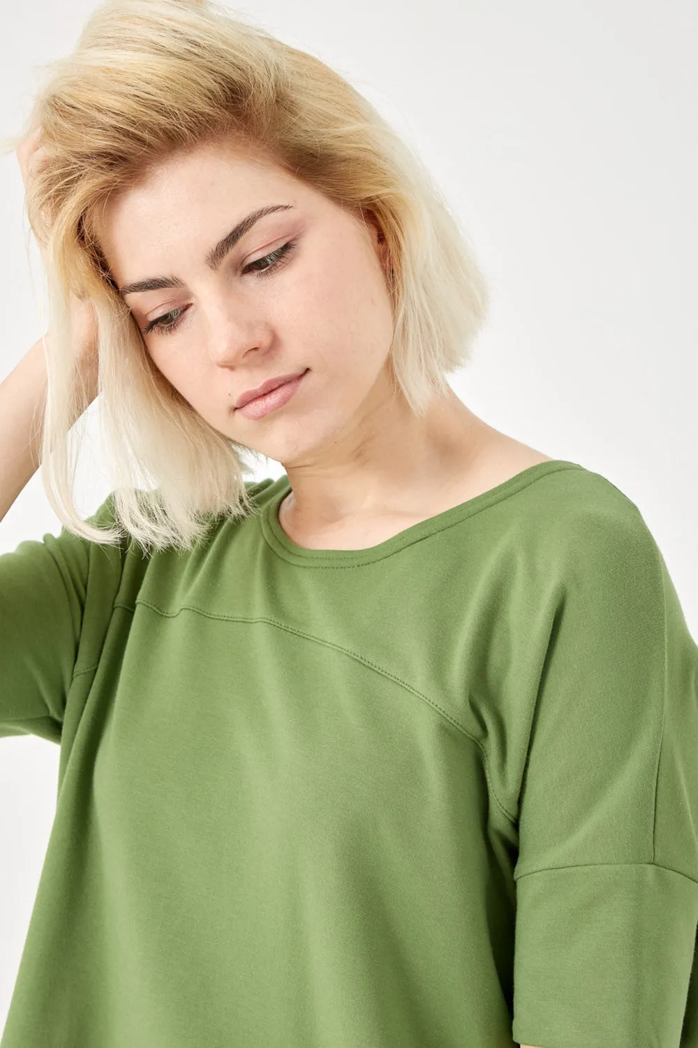 Tencel Slouchy Top