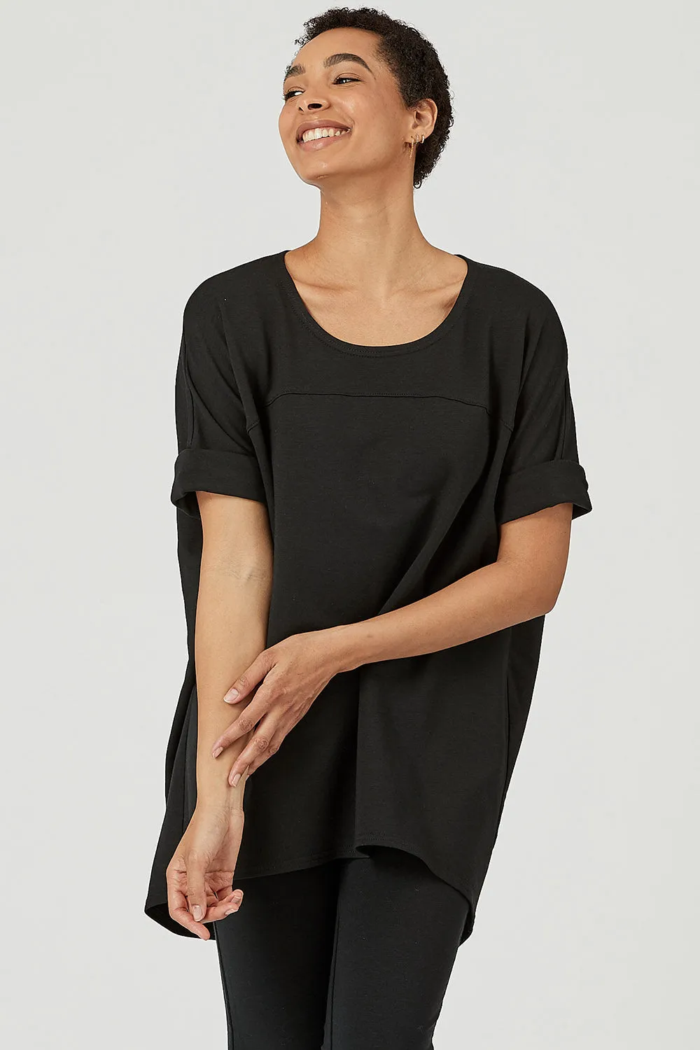 Tencel Slouchy Top