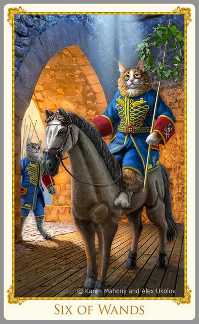 The Bohemian Cats' Theatre Tarot deck. NOT YET AVAILABLE. Pre-orders expected to open in February 2025