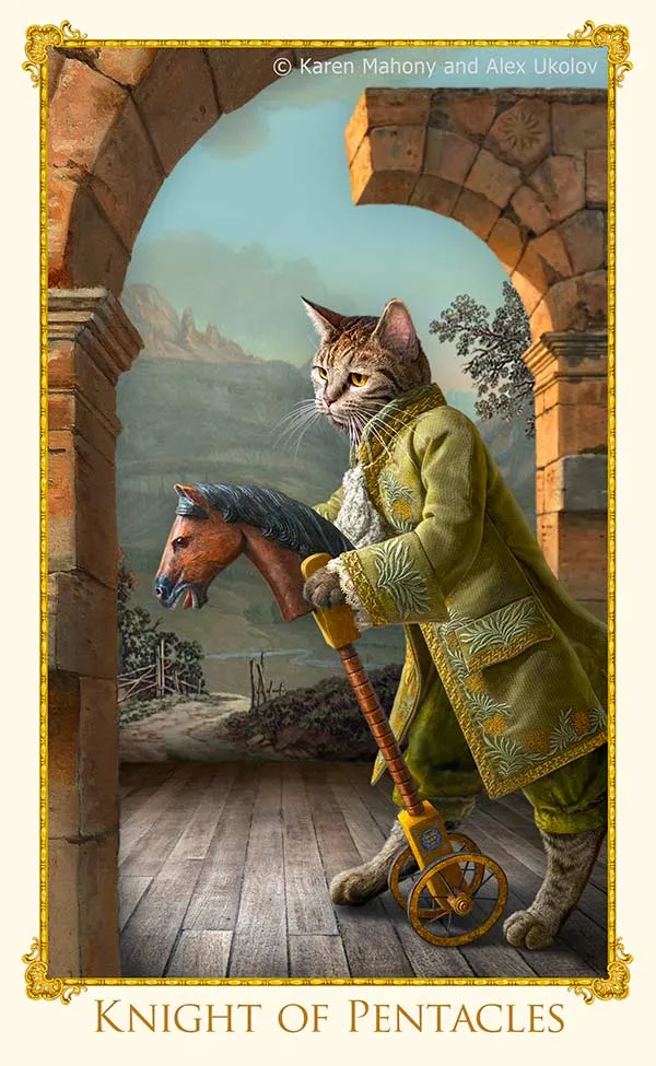 The Bohemian Cats' Theatre Tarot deck. NOT YET AVAILABLE. Pre-orders expected to open in February 2025