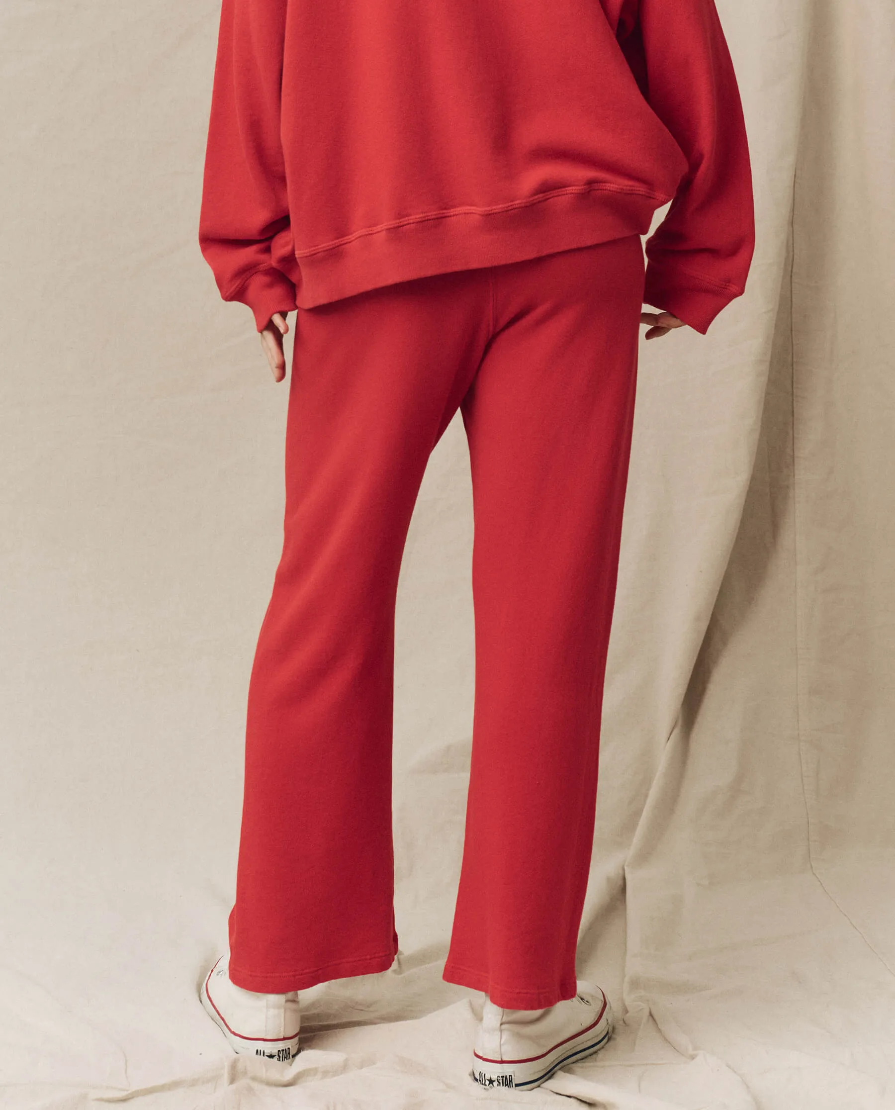 The Lap Sweatpant. Solid -- Campfire