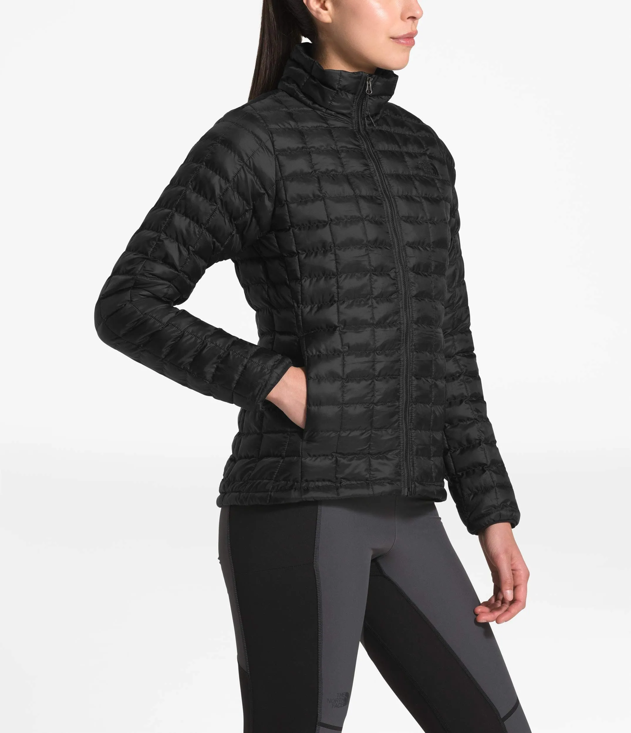 The North Face Women's Thermoball Eco Jacket, TNF Black Matte, Medium